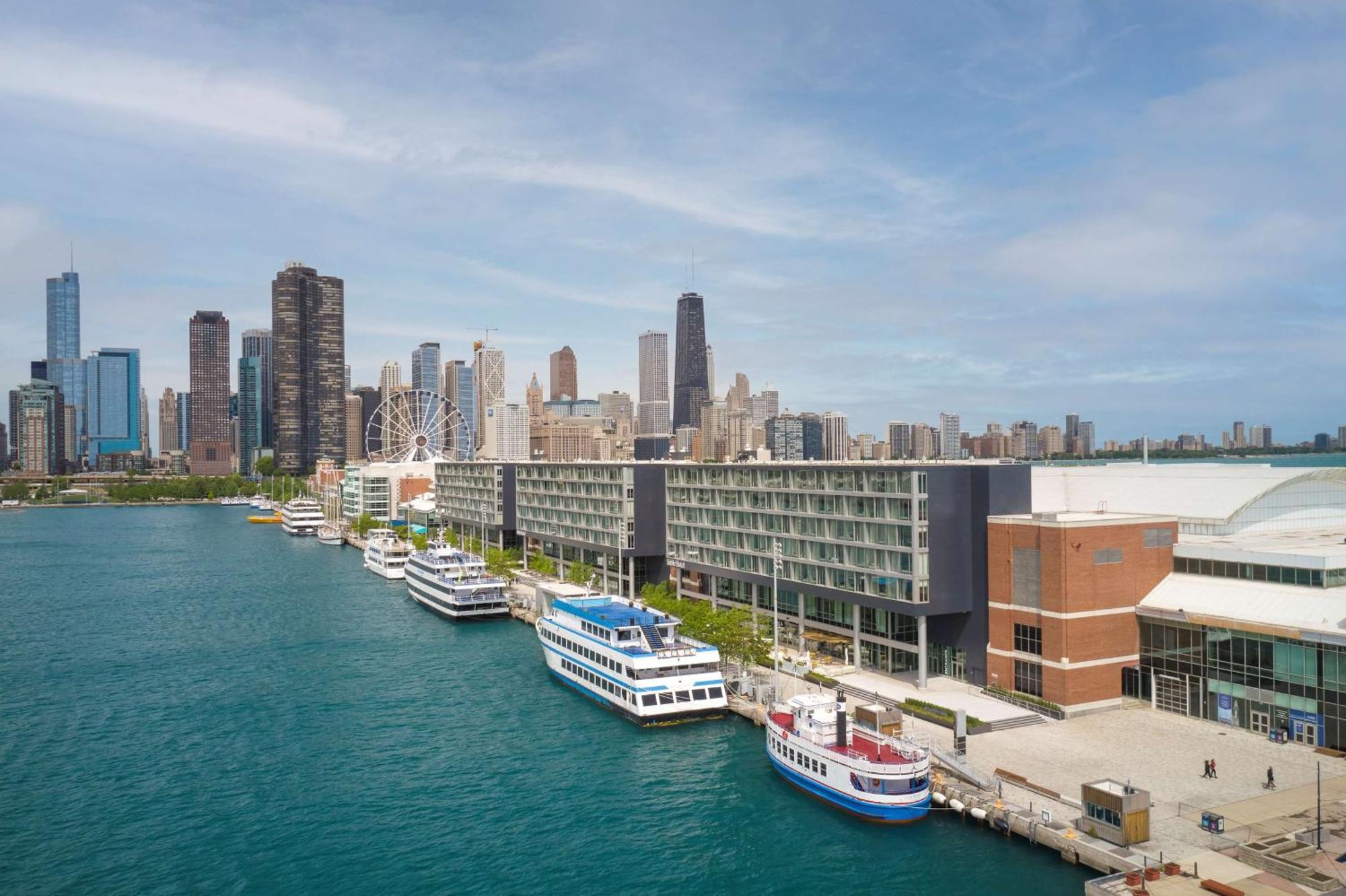فندق Sable At Navy Pier Chicago, Curio Collection By Hilton المظهر الخارجي الصورة